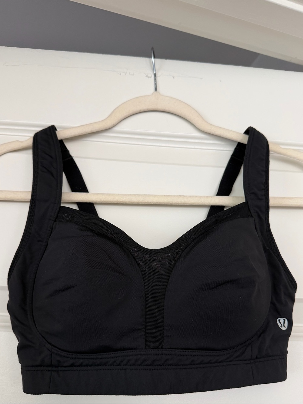 lululemon athletica Black Ta Ta Tamer III Sports Bra